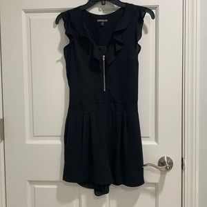 Never Worn Black Express Romper